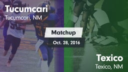 Matchup: Tucumcari vs. Texico  2016