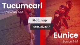 Matchup: Tucumcari vs. Eunice  2017