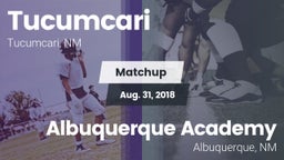 Matchup: Tucumcari vs. Albuquerque Academy 2018