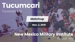 Matchup: Tucumcari vs. New Mexico Military Institute 2018