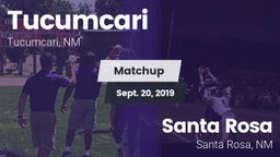 Matchup: Tucumcari vs. Santa Rosa  2019