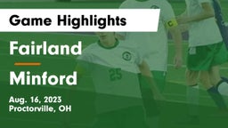 Fairland  vs Minford  Game Highlights - Aug. 16, 2023