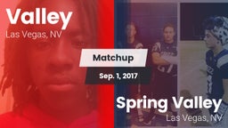 Matchup: Valley vs. Spring Valley  2017
