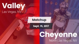 Matchup: Valley vs. Cheyenne  2017