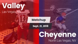 Matchup: Valley vs. Cheyenne  2018