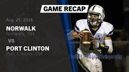 Recap: Norwalk  vs. Port Clinton  2016