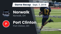 Recap: Norwalk  vs. Port Clinton  2018