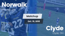 Matchup: Norwalk vs. Clyde  2018