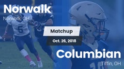 Matchup: Norwalk vs. Columbian  2018