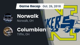 Recap: Norwalk  vs. Columbian  2018