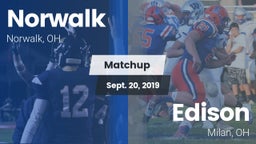 Matchup: Norwalk vs. Edison  2019