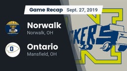 Recap: Norwalk  vs. Ontario  2019