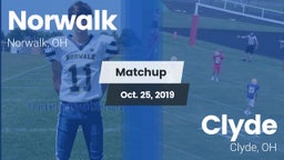 Matchup: Norwalk vs. Clyde  2019