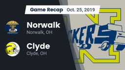 Recap: Norwalk  vs. Clyde  2019