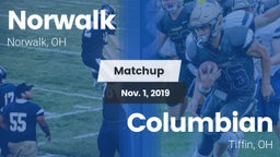 Matchup: Norwalk vs. Columbian  2019