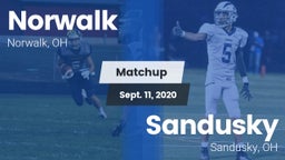 Matchup: Norwalk vs. Sandusky  2020
