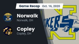 Recap: Norwalk  vs. Copley  2020