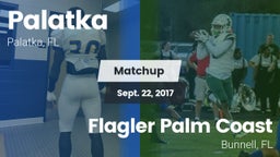 Matchup: Palatka vs. Flagler Palm Coast  2017