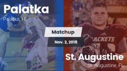 Matchup: Palatka vs. St. Augustine  2018