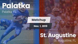 Matchup: Palatka vs. St. Augustine  2019