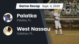 Recap: Palatka  vs. West Nassau  2020