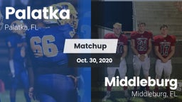 Matchup: Palatka vs. Middleburg  2020