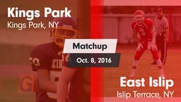 Matchup: Kings Park vs. East Islip  2016