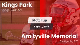 Matchup: Kings Park vs. Amityville Memorial  2018