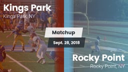 Matchup: Kings Park vs. Rocky Point  2018