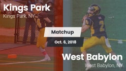 Matchup: Kings Park vs. West Babylon  2018