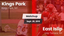 Matchup: Kings Park vs. East Islip  2019
