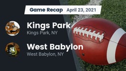 Recap: Kings Park   vs. West Babylon  2021