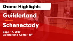 Guilderland  vs Schenectady  Game Highlights - Sept. 17, 2019