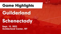 Guilderland  vs Schenectady  Game Highlights - Sept. 13, 2022