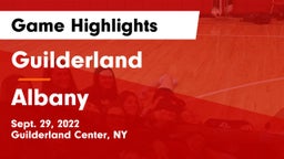 Guilderland  vs Albany  Game Highlights - Sept. 29, 2022