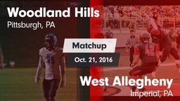 Matchup: Woodland Hills vs. West Allegheny  2016