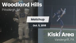 Matchup: Woodland Hills vs. Kiski Area  2018