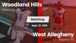 Matchup: Woodland Hills vs. West Allegheny  2019
