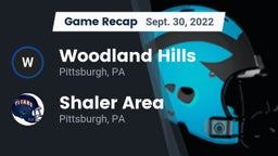 Recap: Woodland Hills  vs. Shaler Area  2022