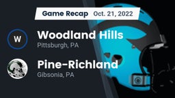 Recap: Woodland Hills  vs. Pine-Richland  2022