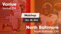 Matchup: Vanlue vs. North Baltimore  2016