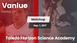 Matchup: Vanlue vs. Toledo Horizon Science Academy 2017