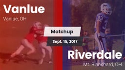 Matchup: Vanlue vs. Riverdale  2017