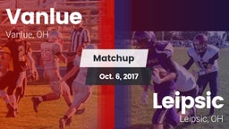 Matchup: Vanlue vs. Leipsic  2017