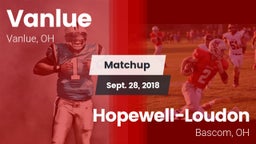Matchup: Vanlue vs. Hopewell-Loudon  2018
