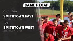 Recap: Smithtown East  vs. Smithtown West  2016