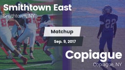 Matchup: Smithtown East vs. Copiague  2017
