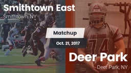 Matchup: Smithtown East vs. Deer Park  2017
