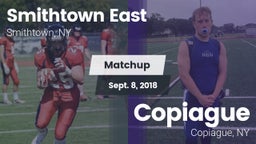 Matchup: Smithtown East vs. Copiague  2018