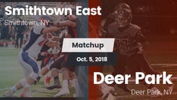 Matchup: Smithtown East vs. Deer Park  2018